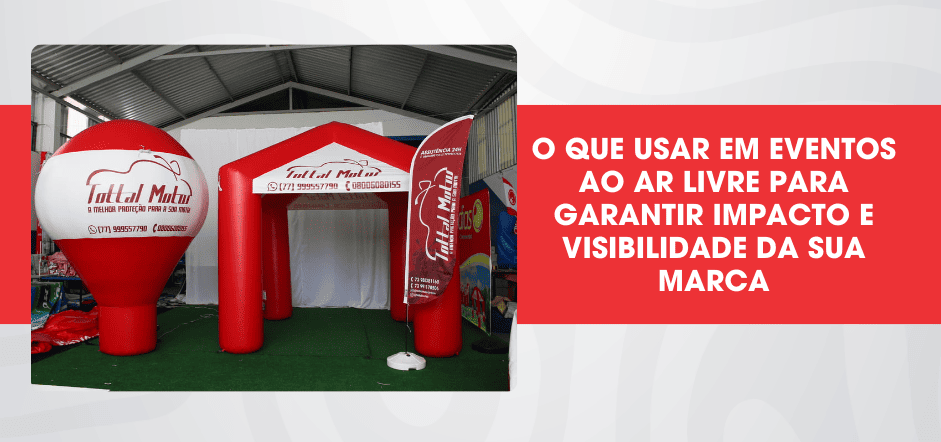 Como Construir uma Identidade Visual Impactante em Feiras e Eventos com Infláveis Personalizados